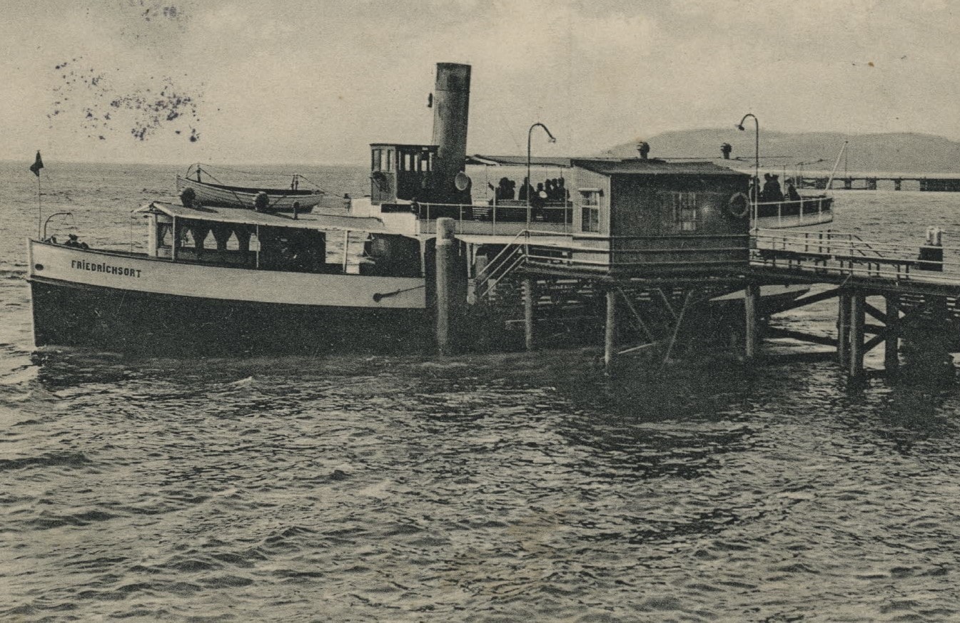 Friedrichsort - Fähranleger Friedrichsort um 1910